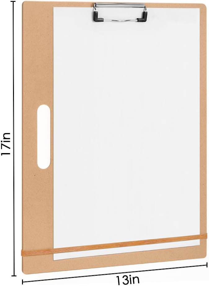 TX liteart Sketch Board - 13" x 17" Portable Art Portable Drawing Board with Handle, Pack of 2 - Image 3